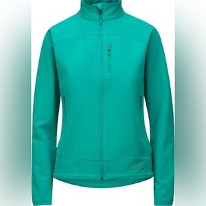 Marmot Women’s M3 Tempo Lightweight Softshell Jacket green size medium hiking